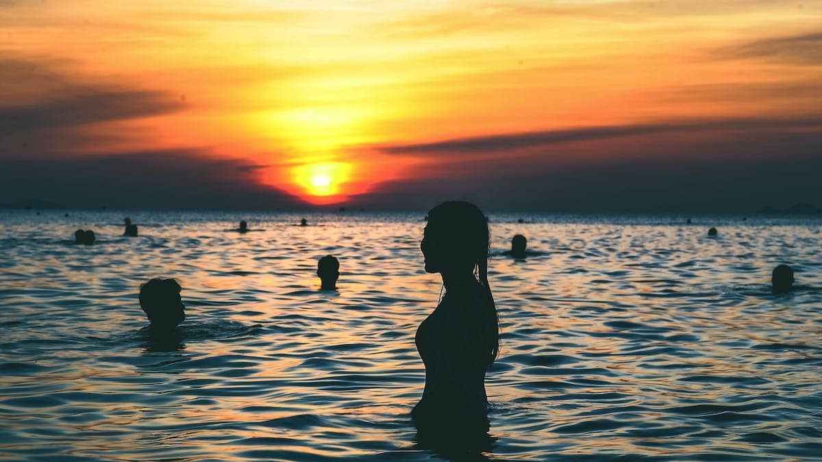natation  silhouette