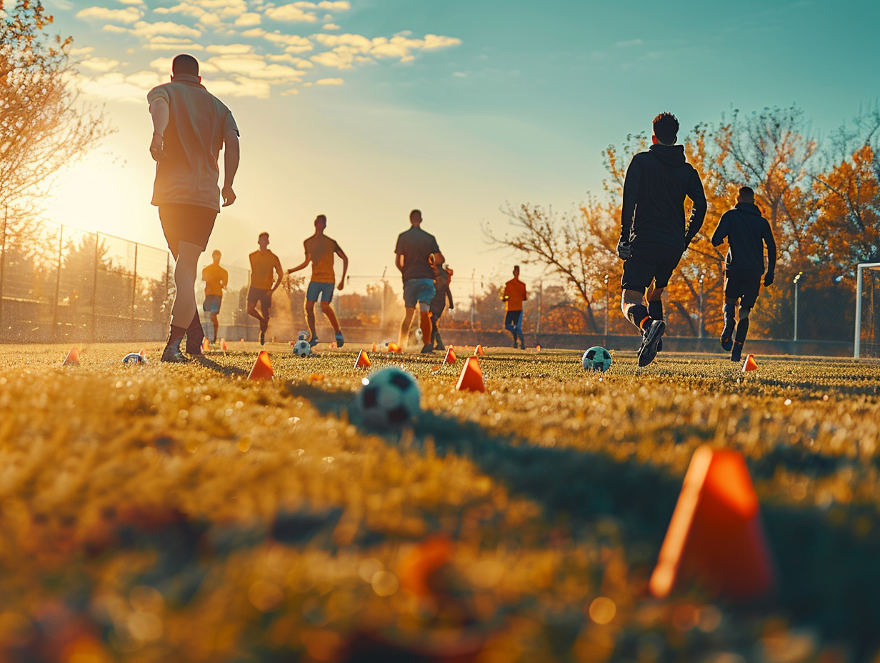 entraînement football endurance ballon