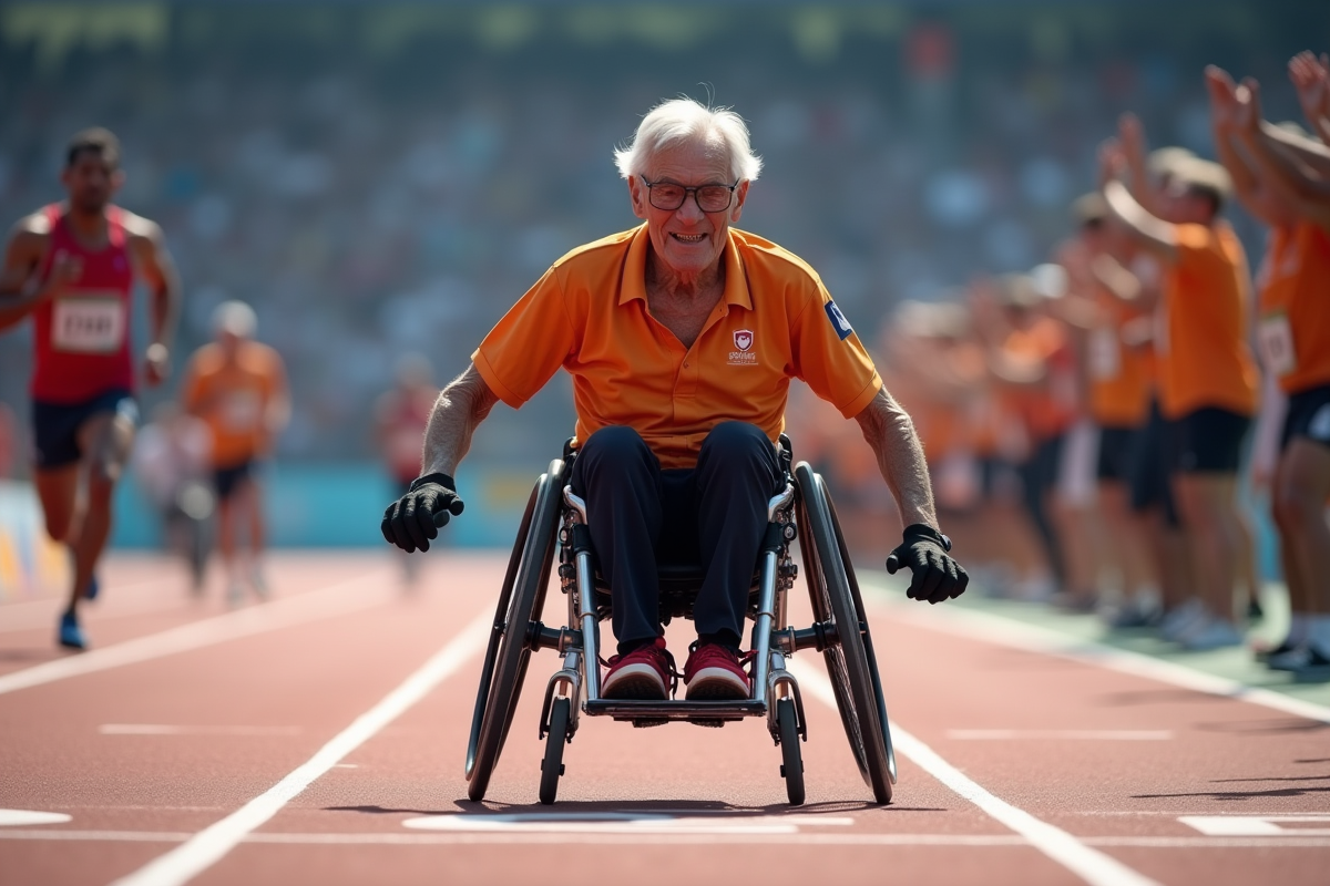 paralympien âgé